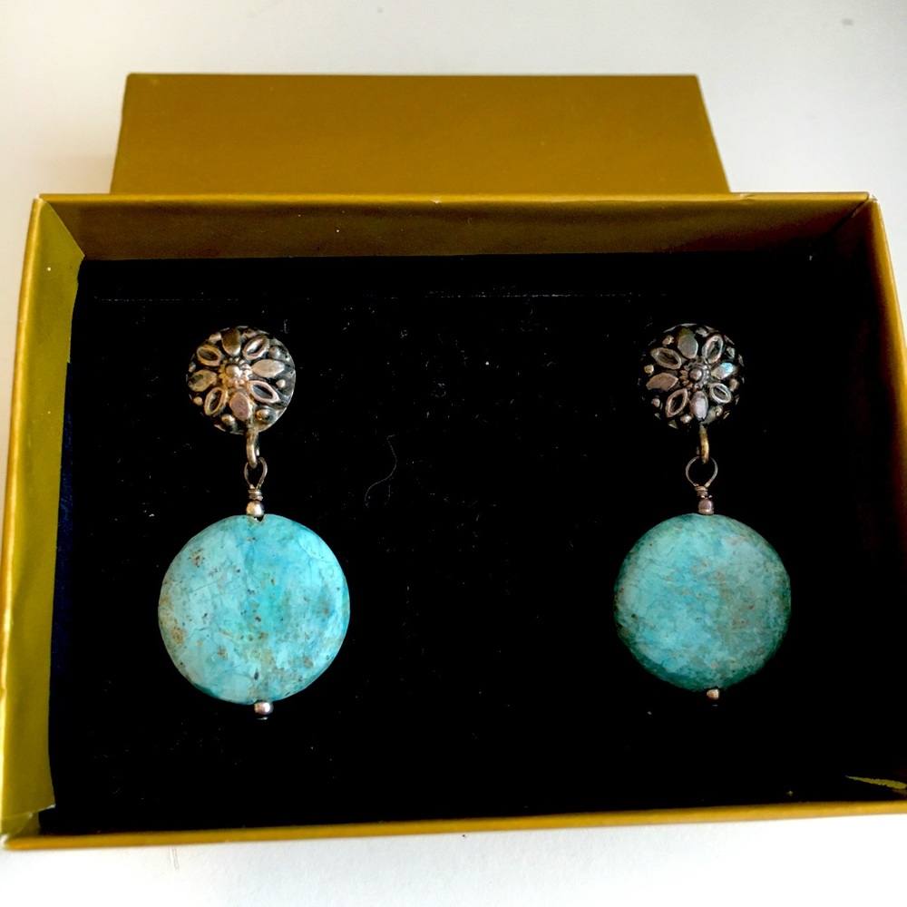 Turquoise Hanging Earrings
